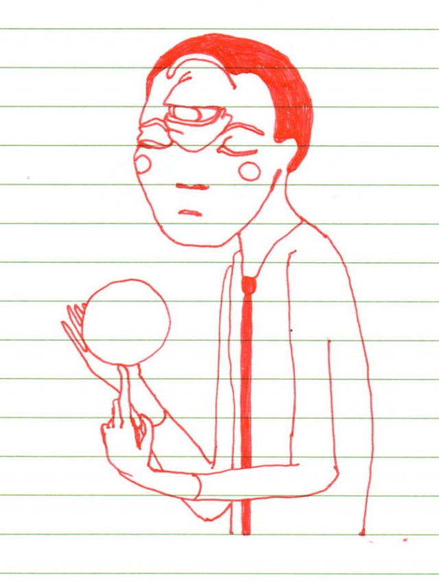 Рисунки в тетради от скуки