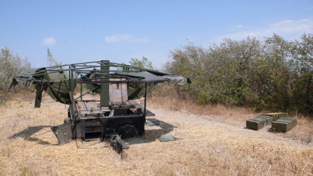 Обстрелянный "Тигр"