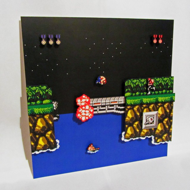 Диорама по Super Mario Bros