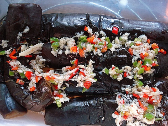 Баклажаны маринованные
