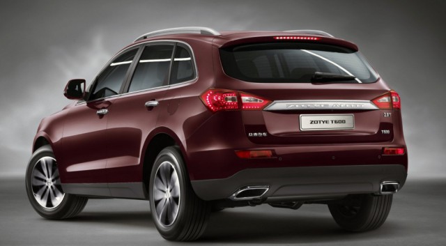 Все автомобили Zotye для России будут собраны в Беларуси