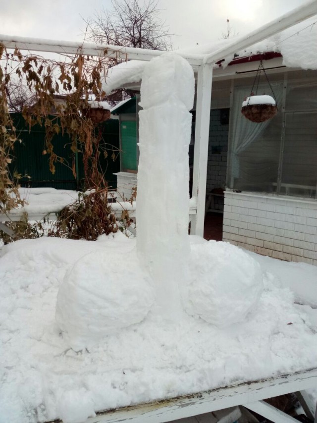 Немного снеговиков Вам !
