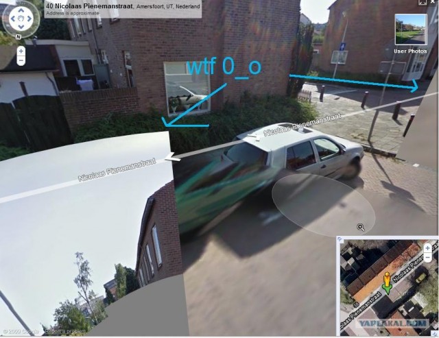 Google Street и бабушка