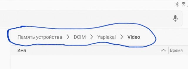 Товарищи, куда сохраяются видео от нового яп андроид?