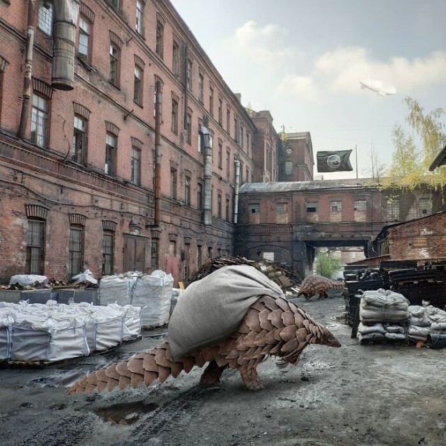 Монстры на улицах Питера.