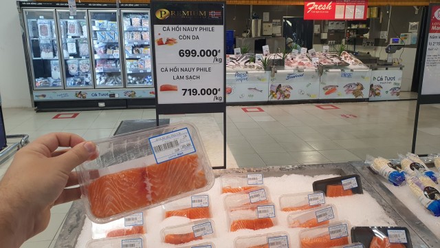 Цены на продукты во Вьетнаме.