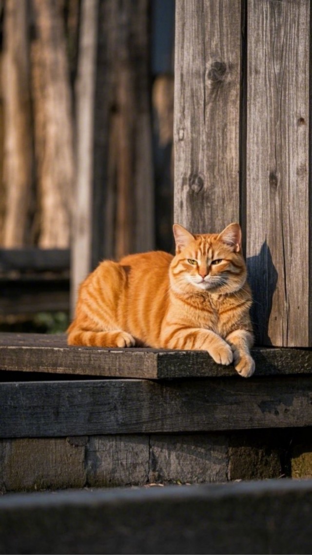 Осенний кот