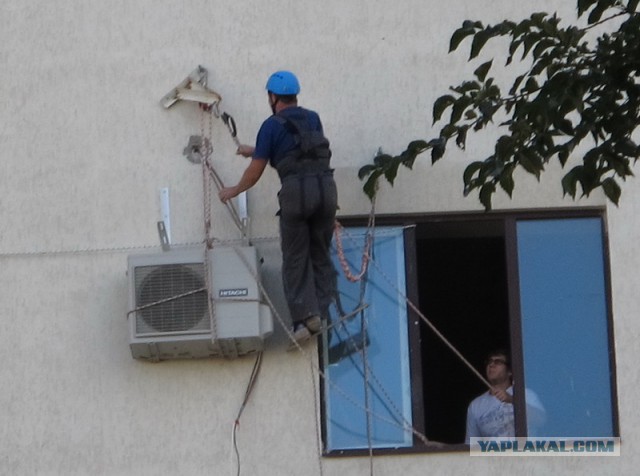 Промальп на монтаже кондиционеров