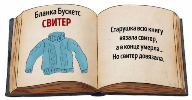 Самое короткое описание знаменитых книг или суперспойлеры