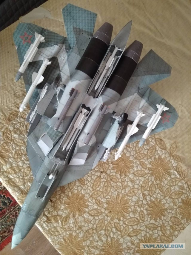 Полет Су-57 сняли с рампы Ан-12