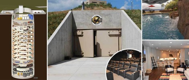 Роскошный подземный 15-этажный бункер за $ 1,5 млн, где можно пережить апокалипсис