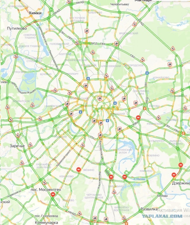 ⚡️Неимоверно Мощнейший снегопад в Москве