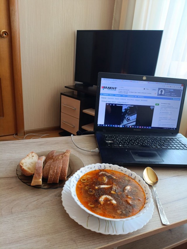 А у вас что на обед?