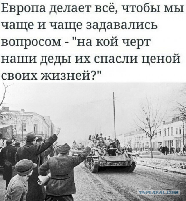 "Русские герои, мы вас ждали..."