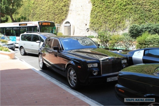 На чем ездят наши в Монако