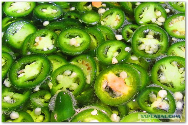 Маринованный сладкий перец с халапеньо