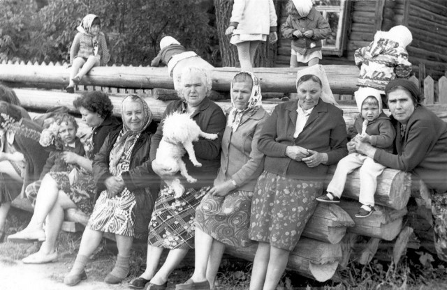 Немного фотографий из жизни одной деревни 70-е  -  80-е...