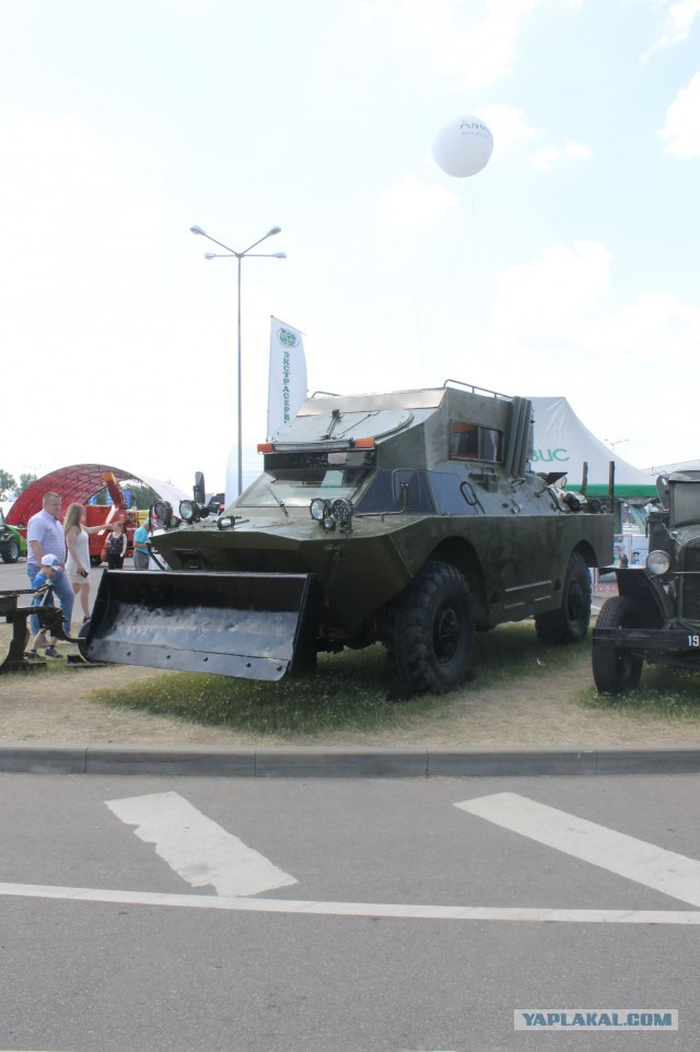 Побывали  c  сыном на выставке БЕЛАГРО