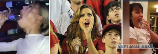 Фотожаба  Болельщица