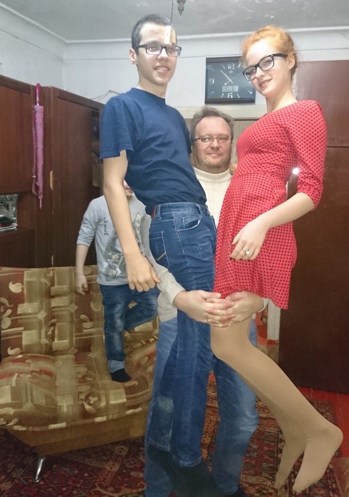 Большие папы и маленькие дети