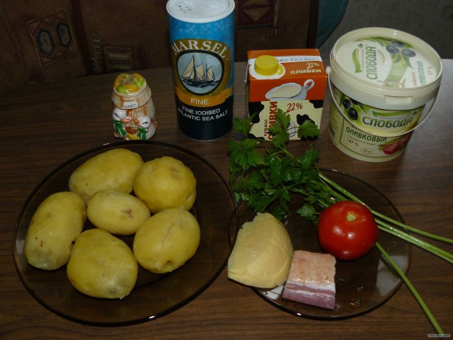 Картошки с начинкой