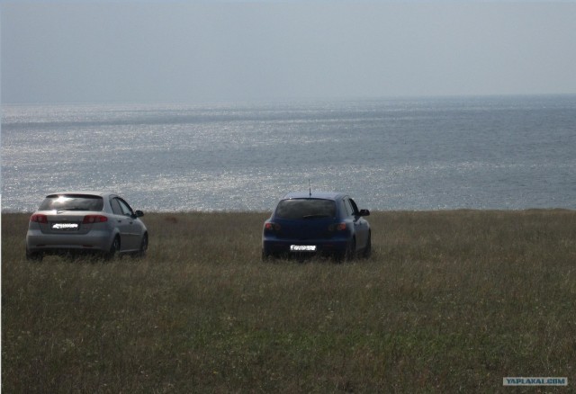 Мыс Тарханкут - самая западная точка Крыма.