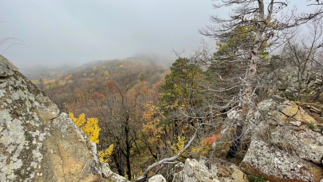 Осень в горах Краснодарского края и республики Адыгея.