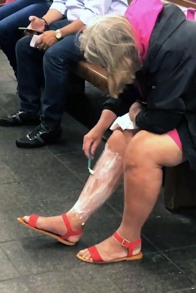 Зашквар и дичь в американском метро