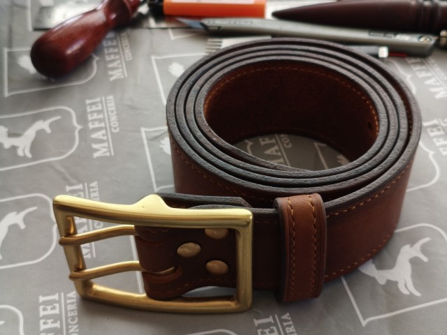 Капитальный мужской ремень