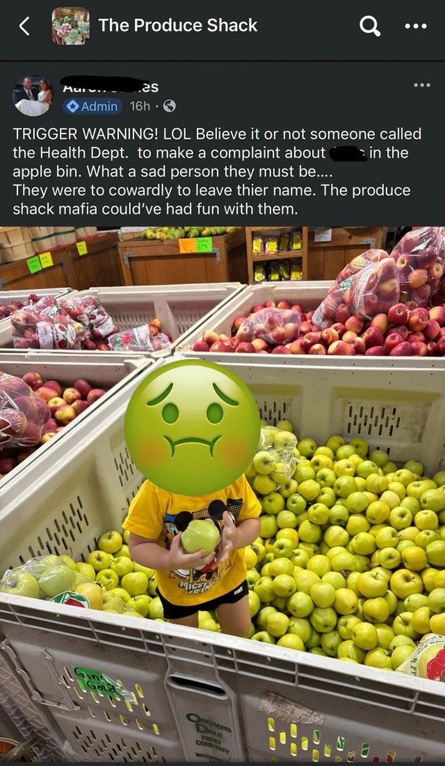 Яжебатя в магазине