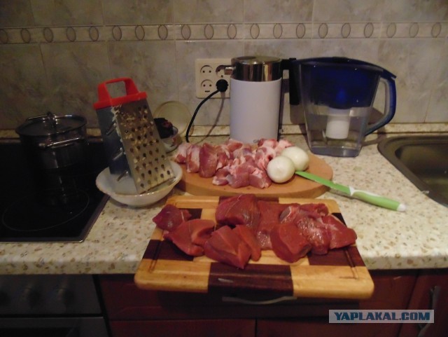 Шашлык на квасе.