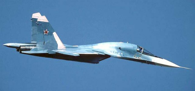Российский Су-34 напугал норвежцев