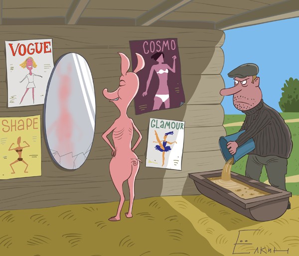 Это какая-то неправильная свинка!