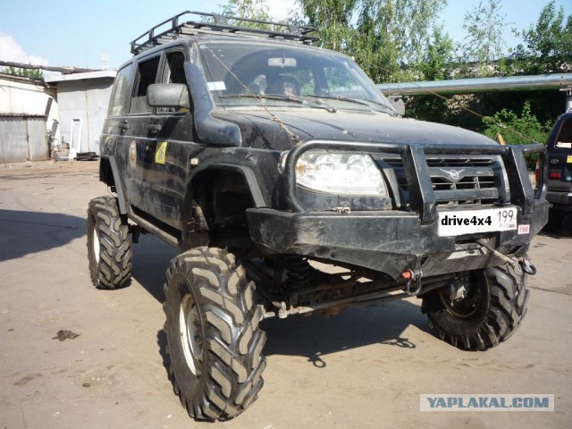 Новый UAZ Patriot - дизайн новый, качество старое