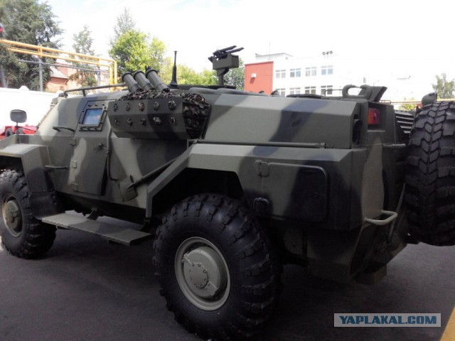 Вариант кардинальной модернизации БРДМ-2