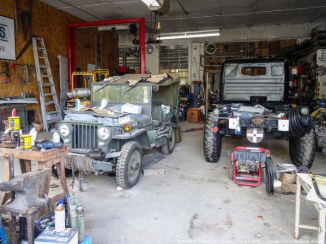 Раритетная военная техника в закромах пенсионера