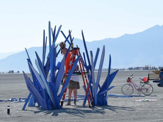 Огонь, песок и безумие: В Неваде стартовал Burning Man 2017!