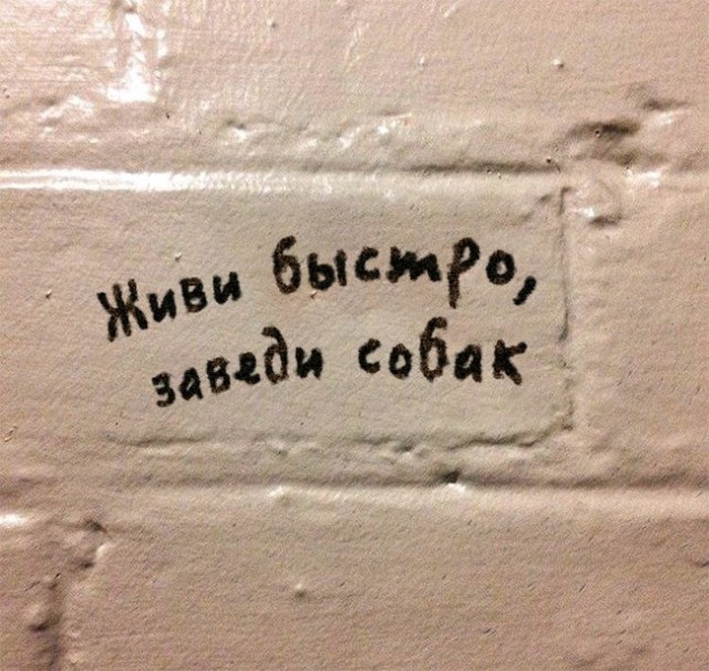 24 надписи на стене