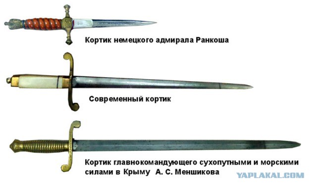 Холодное оружие моряков