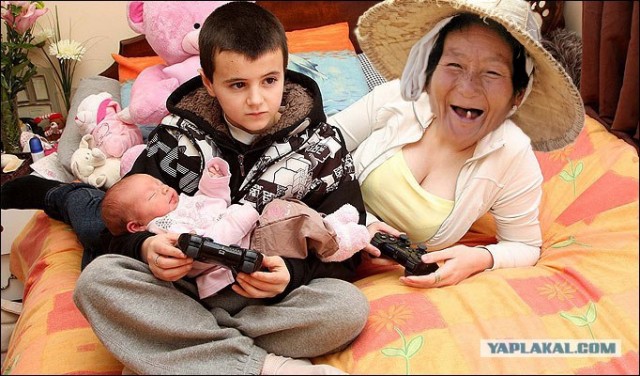 Фотожаба: Бабушка Ли