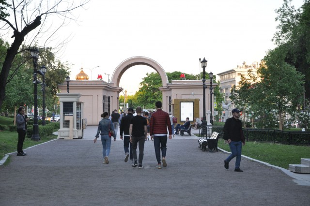 Прогулка по центру Москвы