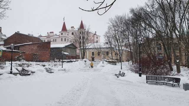 Выборг зимой