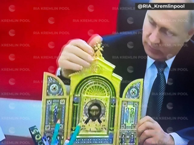 Путин посетил штаб войск на Херсонском направлении