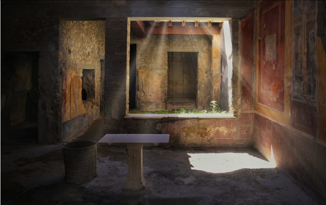 Жаркий летний полдень в Помпеях