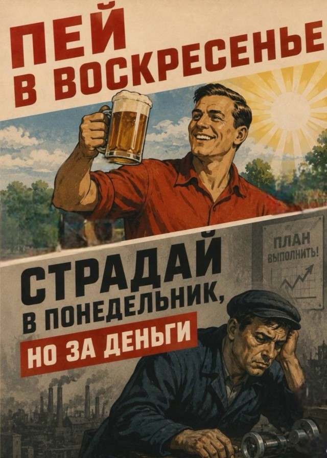 Яркое и лаконичное визуальное искусство, созданное для быстрой агитации, пропаганды и связи с народом