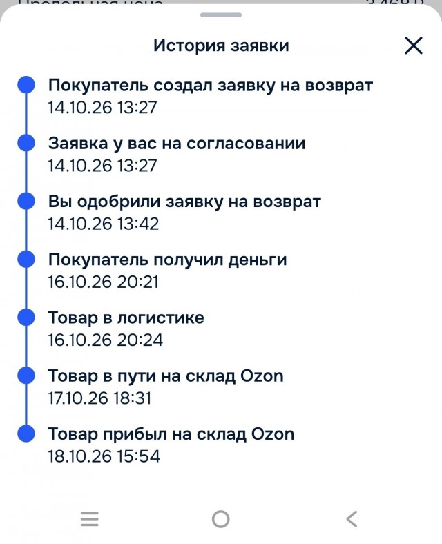 Продавец, торгующий VR-очками на Ozon, пожаловался, что маркетплейс принял возврат использованного устройства спустя год после доставки