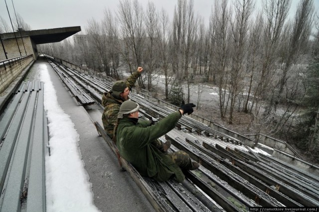 Новый год 2014 в Чернобыльской Зоне