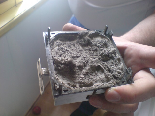 Немного пыльный радиатор