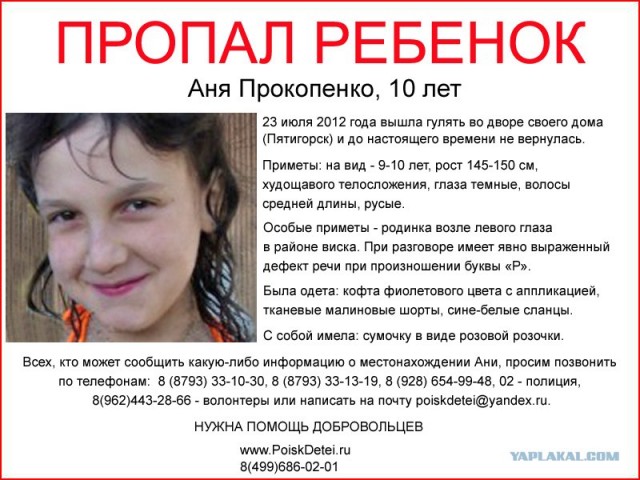 В центре Пятигорска похищен ребенок из магазина