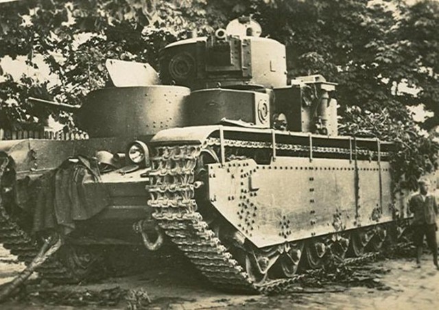 Трагедия начала Великой Отечественной на примере Т-28 и Т-35.